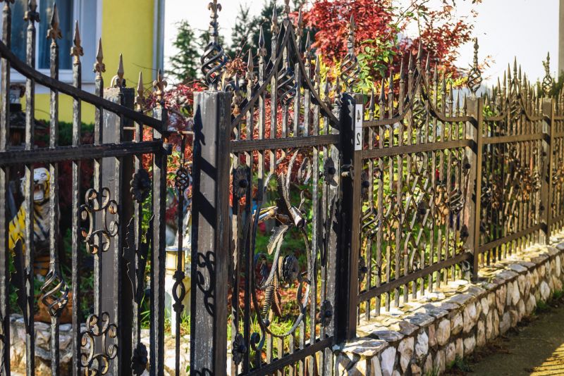 Decorative Iron Fence