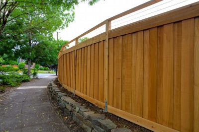 Finished Privacy Fence
